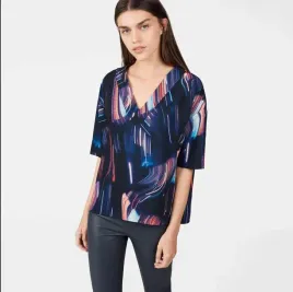 a2g311-granatowa-bluzka-we-wzory-gant-xs