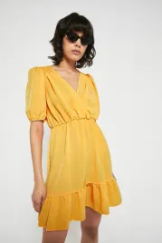 a4c104-zolta-sukienka-warehouse-l