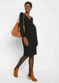 a7a007-czarna-sukienka-dzianinowa-ciazowa-bonprix-l-xl