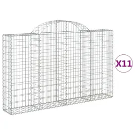 kosze-gabionowe-11-szt-200x30x120-140cm-galwanizowane-zelazo