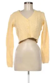 zolty-sweter-rozpinany-tally-weijl-s