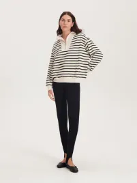 czarne-prazkowane-legginsy-z-zapietkami-reserved-xs-s