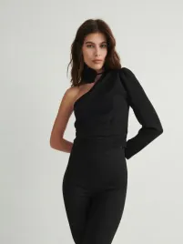 czarna-bluzka-z-wiazana-aplikacja-na-szyi-reserved-xs