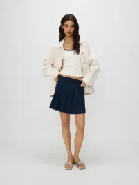 granatowa-spodnica-mini-reserved-s