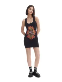 czarna-sukienka-z-nadrukiem-cropp-l