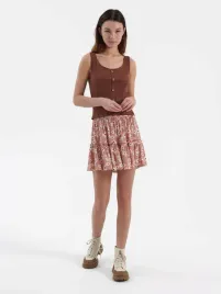 rozowa-spodnica-mini-z-falbana-w-kwiaty-z-wiskozy-house-s