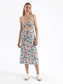 kolorowa-sukienka-midi-wiazana-na-szyi-i-z-rozcieciami-po-bokach-house-s