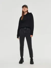 ciemnoszare-bawelniane-spodnie-jeansowe-mom-z-wysokim-stanem-house-xs