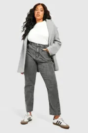 szare-spodnie-jeansowe-boohoo-50