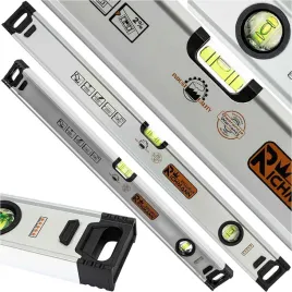 poziomica-alumiuniowa-2libele-150cm-dokladna-005mm-m-spadek-2percent-pion-poziom