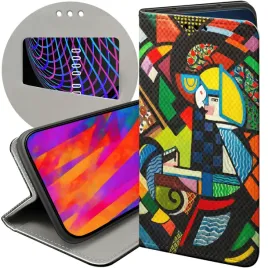 etui-z-klapka-do-realme-c55-wzory-kubizm-abstrakcjonizm-geometria-futeral