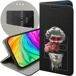 etui-z-klapka-do-realme-c55-wzory-klasyka-classic-rzezba-futeral-pokrowiec