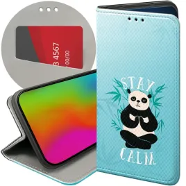 etui-z-klapka-do-realme-c55-wzory-panda-bambus-pandy-futeral-pokrowiec-case