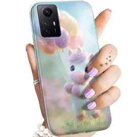 etui-do-xiaomi-redmi-note-12s-wzory-jednorozec-bajki-ksiezniczki-obudowa