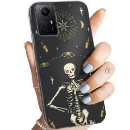 etui-do-xiaomi-redmi-note-12s-wzory-czaszka-szkielety-memento-mori-gotyk