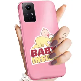 etui-do-xiaomi-redmi-note-12s-wzory-gender-reveal-pregnant-baby-shower-case