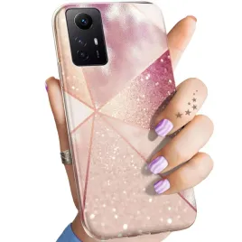 etui-do-xiaomi-redmi-note-12s-wzory-rozowe-zloto-roz-obudowa-pokrowiec-case