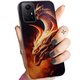 etui-do-xiaomi-redmi-note-12s-wzory-smoki-dragon-taniec-smokow-obudowa-case