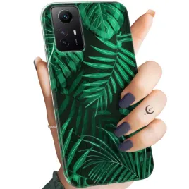 etui-do-xiaomi-redmi-note-12s-wzory-liscie-lisciaste-natura-obudowa-case