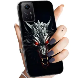 etui-do-xiaomi-redmi-note-12s-wzory-wiedzmin-witcher-bialy-wilk-dziki-gon