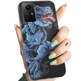 etui-do-xiaomi-redmi-note-12s-wzory-dinozaury-reptilia-prehistoryczne-case