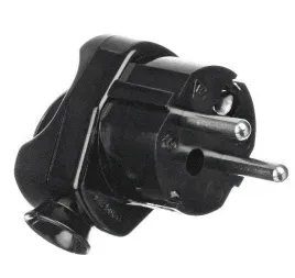 wtyczka-uziemieniem-czarna-pierscien-uchwyt-kompak