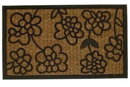 wycieraczka-gumowa-kokos-flower-45x75cm-rama-guma