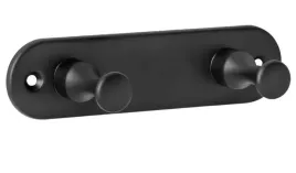 wieszak-czarny-14cm-dwa-wieszaki-metalowy-wkrety