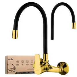 bateria-kuchenna-zlewozmywakowa-scienna-kran-elastyczna-wylewka-black-gold