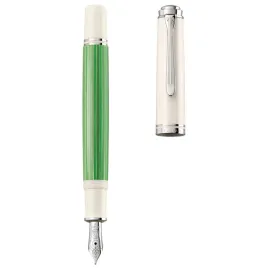 pelikanpioro-wieczne-m605-f-souveran-zielono-bialy