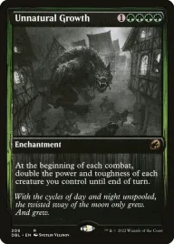mtg-unnatural-growth-or-double-feature-dbl-or-rare-en-nm-or-bandw-showcase