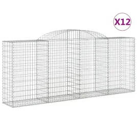 kosze-gabionowe-12-szt-300x50x120-140cm-galwanizowane-zelazo