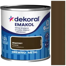 dekoral-emalia-emakol-strong-02l-brazowy-polysk
