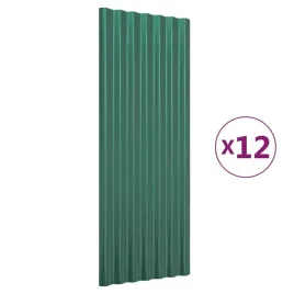 panele-dachowe-12-szt-malowana-proszkowo-stal-100x36-cm