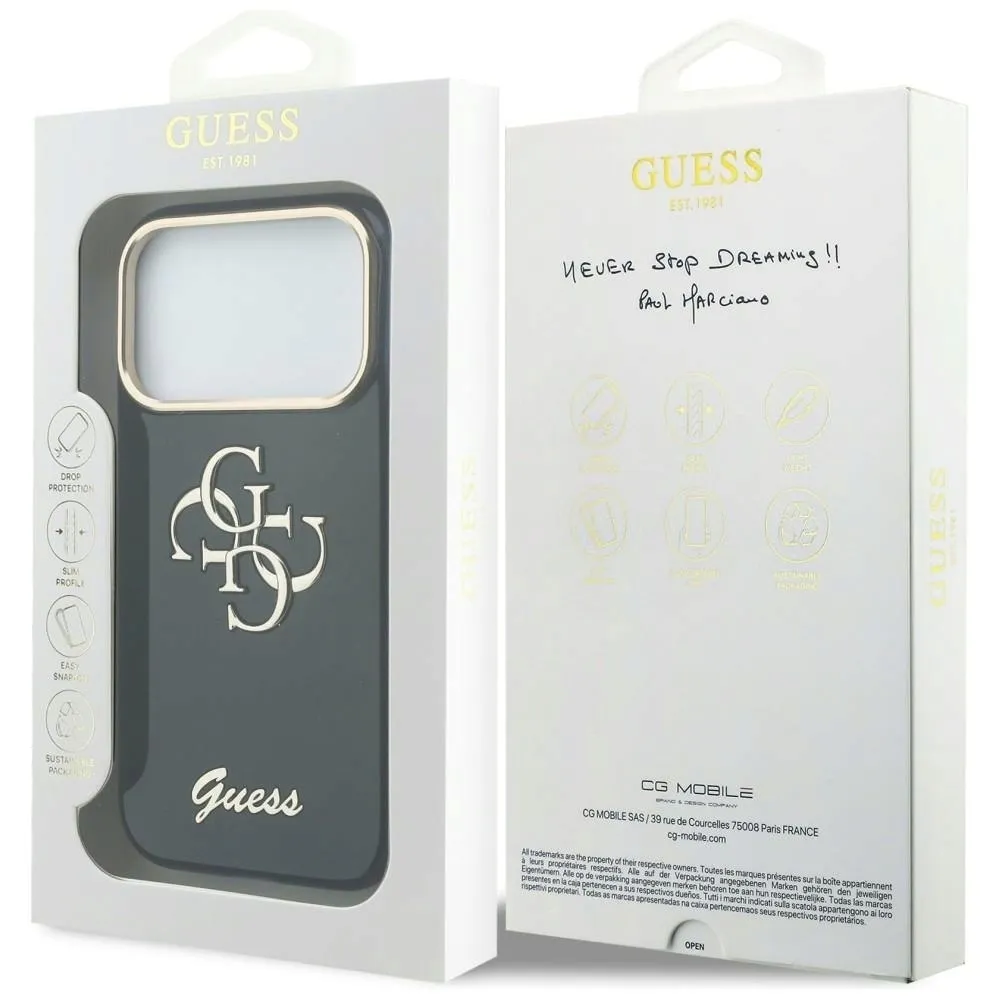 etui-guess-iml-4g-script-metal-do-iphone-17-pro-niebieski