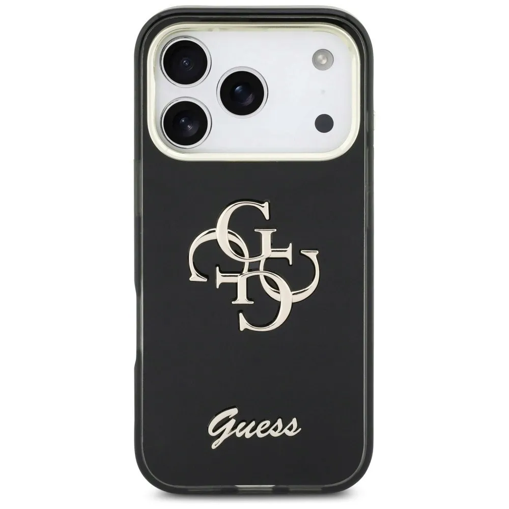 etui-guess-iml-4g-script-metal-do-iphone-17-pro-czarny