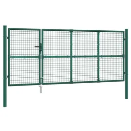 brama-z-siatki-zielona-350x175-cm-galwanizowana-stal