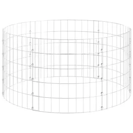 okragly-slup-gabionowy-galwanizowana-stal-o100x50-cm