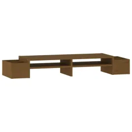 podstawka-na-monitor-miodowy-braz-100x275x15-cm-lita-sosna