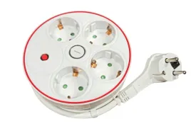 tronic-listwa-przedluzacz-4-gniazda-uziemienie-schuko-biala-21-g-917