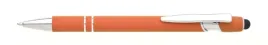 dlugopis-metalowy-z-grawerem-pomaranczowy-z-gumka-do-ekranow-touch-pen