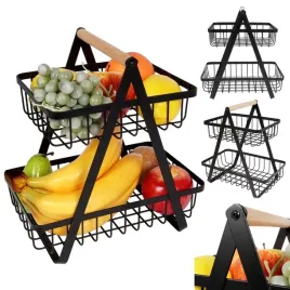 koszyk-dwupoziomowy-owoce-warzywa-metalowy-czarny