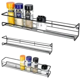 polka-kuchenna-scienna-wiszaca-na-przyprawy-czarna