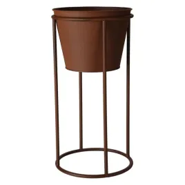 oslonka-doniczka-metalowa-brazowa-stojak-rosliny