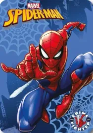 koc-polarowy-100x140-spider-man-niebieski-swiateczny-220g-m2-faro