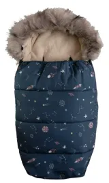 spiworek-do-wozka-venus-mufka-turkusowy-ciemny