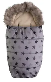 spiworek-do-wozka-venus-mufka-stalowy-grafitowy