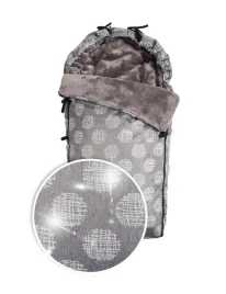 spiworek-do-wozka-cocoon-stalowy-srebrny