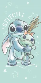 recznik-plazowy-70x140-lilo-and-stitch-przyjaciele-mietowy-dzieciecy