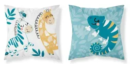 poszewka-40x40-zwierzyniec-zyrafa-zebra-turkusowa-mayamoo